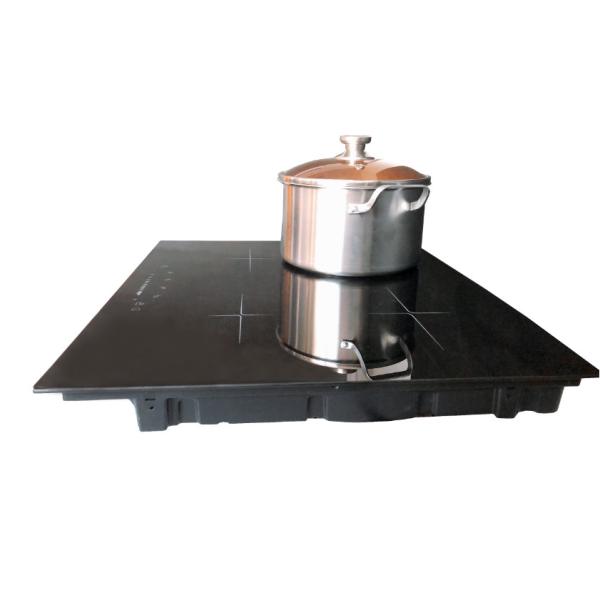 Waterproof Glass 6600W Four Burner Induction Cooktop