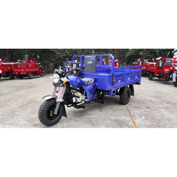 151 200cc Displacement 3 Wheel Gasoline Engine Motorized Petrol Cargo Tricycles for Adults