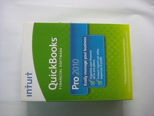 Caixa varejo do profissional 2010 de Quickbook