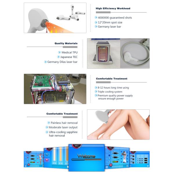 Newset 808nm hair removal professional laser diode price machine