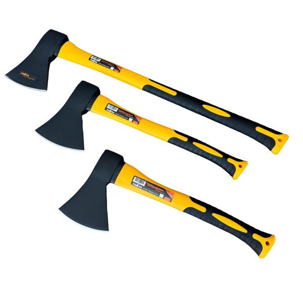 Axe with fiberglass handle