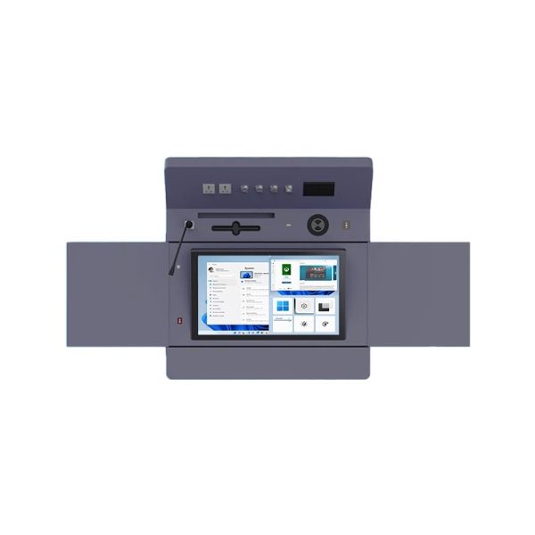 Qtenboard Digital Podium with Seamless AV Integration Touch Screen and Built-in PC for Smart Classrooms