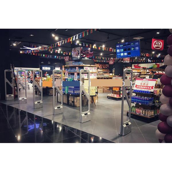 Supermarket anti-theft system theft detector 58khz frequency jammers merchandising alarm door