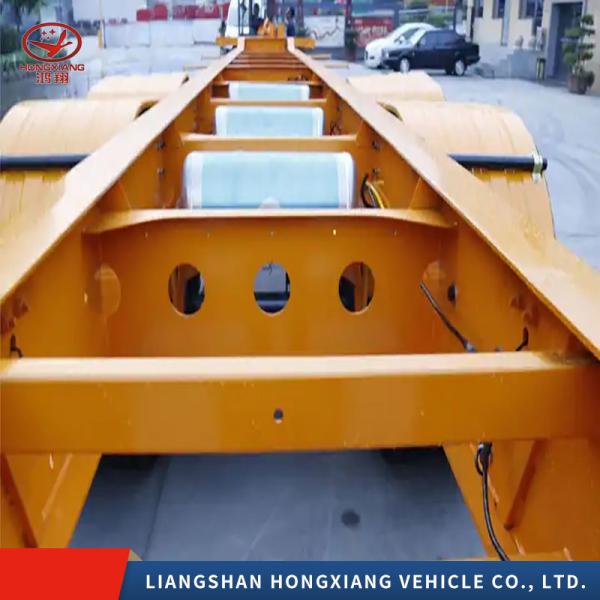 Durable Steel Dump Trailer Container Truck Tipper Tipping Dump Skeleton Semi Trailer