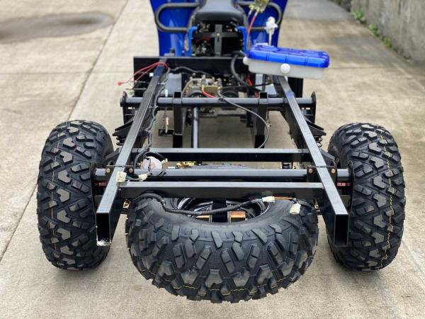 300cc Water Cooled Petrol Three Wheels Cargo Tricycle with Customized Body Frame