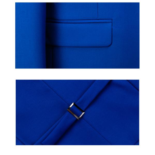 Other Mens Office Suit Single Button 3 Pieces Single Breasted Plus Size Suits Blazer