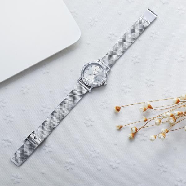 SS Strap BSCI Seiko PC21s Female Quartz Watch Matte Dial