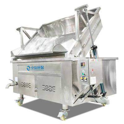 Máquina de Fritura Automática a Gás Natural Máquina Comercial de Alimentos Fritos ISO9001