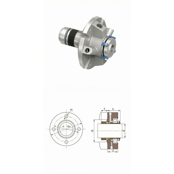 2.5MPA 15m/S Mixer Mechanical Seal With Bearing For Agitators And Mixers