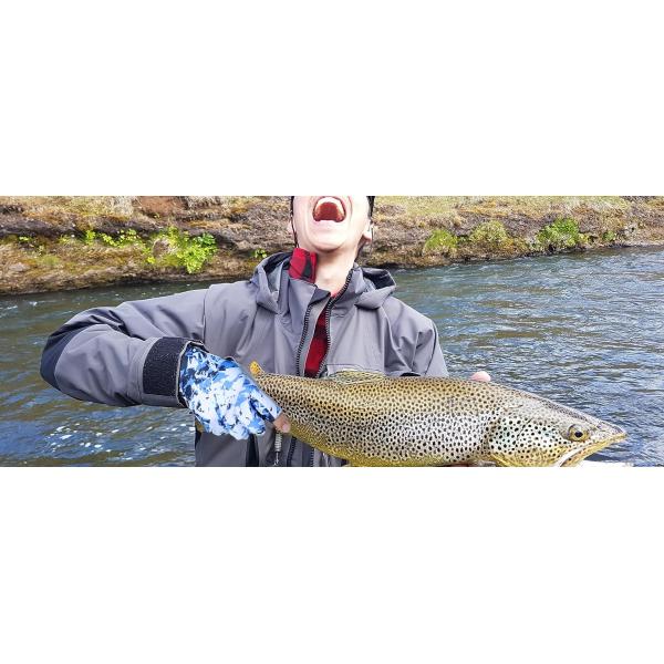 Fishing Gloves With Sun Protection, Uv Protection Silicone Anti-Slip Comfortable And Breathable Fishing Gloves