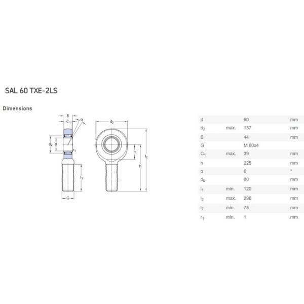 Chrome Steel Spherical Plain Bearings And Rod Ends For Agriculture