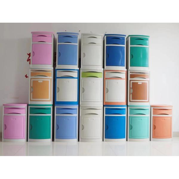 ABS Пластиковый больничный медицинский кровать Боковой шкаф шкафчик с 1 ящиком