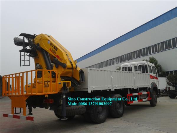 16t Knuckle Boom Truck Mounted Crane SQ16ZK4Q Max Lifting Torque 40 T M
