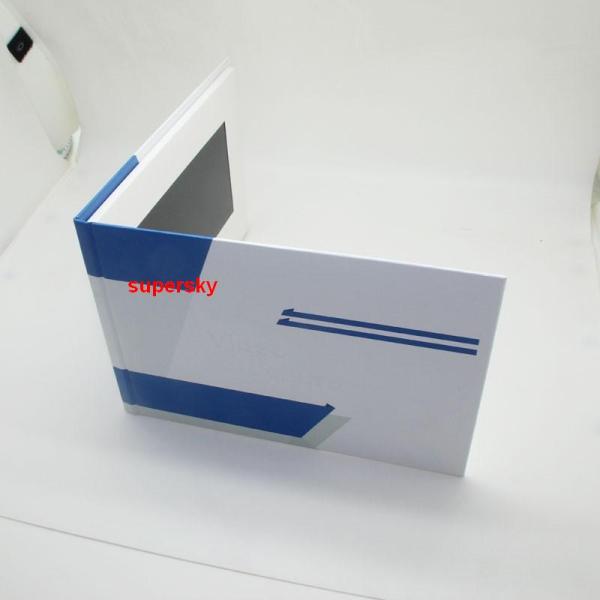 A4 A5 Promotional Video Brochure , TFT Video Business Card With Lcd Screen