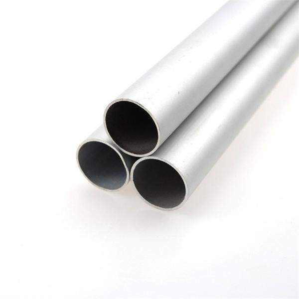 Round Alloy Aluminum Pipe Tube 0.6mm Thickness SGS ISO certificate
