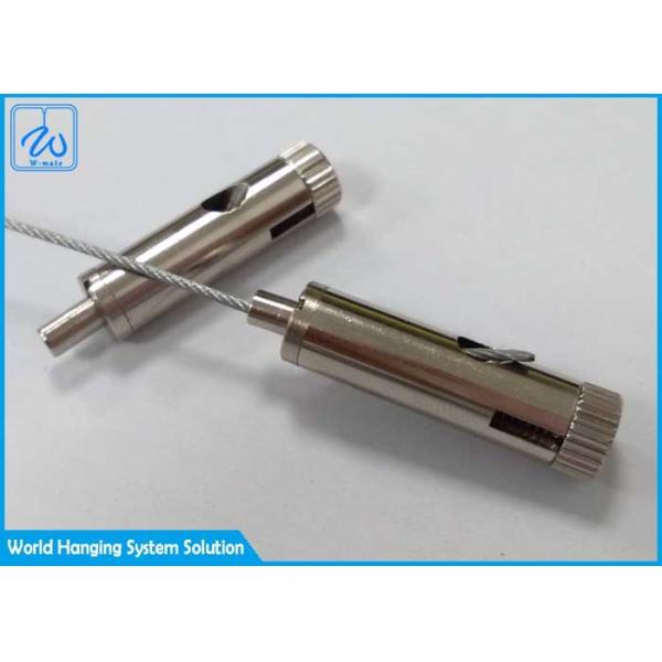 Aircraft Cable Fixture Hangers 7x7 Brass Wire Gripper For Cable Lighting Systems