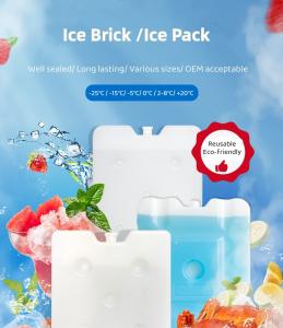 300ml-1L 再利用可能な保冷剤、クーラーボックス＆ランチボックス用