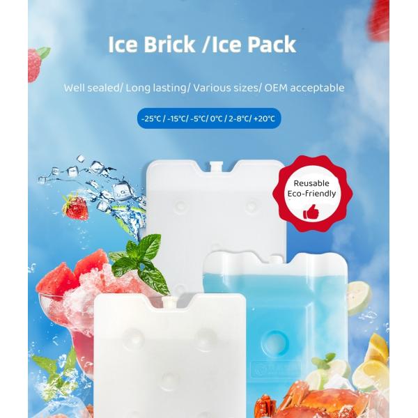 Phefon Factory Direct Supply Durable Long Lasting Freezer Ice Box Gel Ice Pack With Various Different Shapes Ideal For Industrial Cold Chain Management