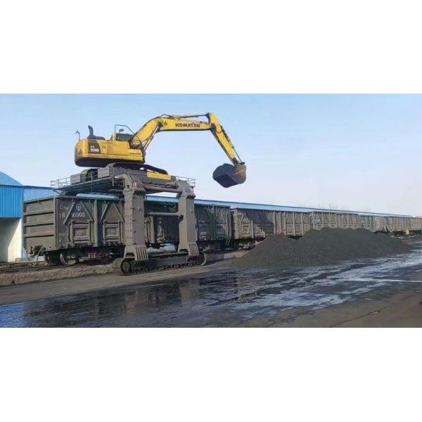 Excavator Extended Legs For 20 Ton Excavator Work  On Both Shallow Water And Deep Water Straddle Carrier For Material Unloading 