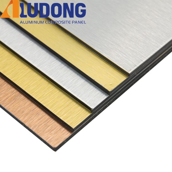 Secure Packaging Anodized Brushed ACP/ACM 4mm, Heat Insulation & Fireproof for Container House Fast Shipment