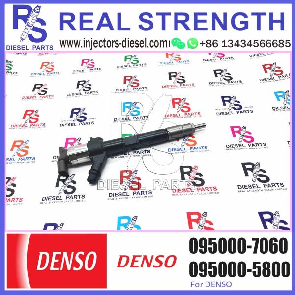 Дизельный инжектор 095000-7060 6C1Q-9K546-BB Для DENSO Ford Transit 2.2 2.4 TDCI Общий рельсовый инжектор 095000-7060
