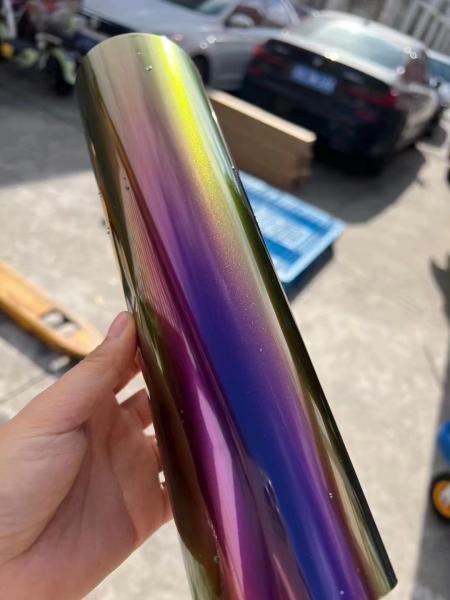 Deep Purple TPU Color PPF 6.5mil Self-Healing Car Protection Film
