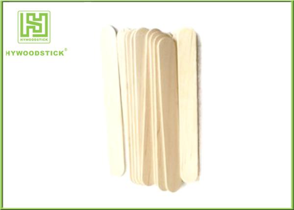 Box Packing Sterile Tongue Depressors , Birch Wooden Spatula For Waxing