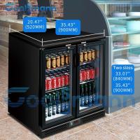 Porta deslizante do refrigerador mais fresco pequeno do Backbar das bebidas com o evaporador da ligação do rolo