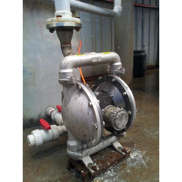 Насос диафрагмы нержавеющей стали 316 для хлористо-водородной кислоты