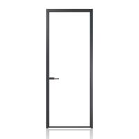 Slim Frame Aluminium Casement Doors Soundproof Interior Decorative
