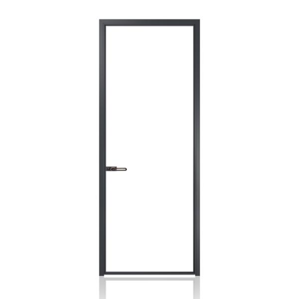 Hot Sale Aluminium Casement Door Waterproof Aluminium Interior Toilet Bathroom Bedroom