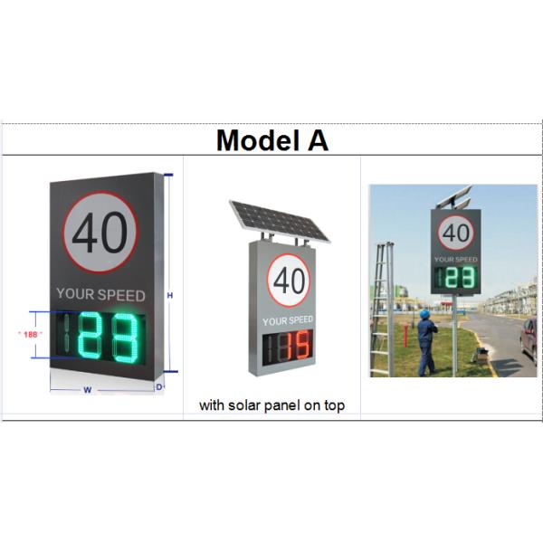 12 дюймов или 13,4 дюймов Цифровые LED VMS Доска Радар ограничения скорости знаки P10 пикселя пич