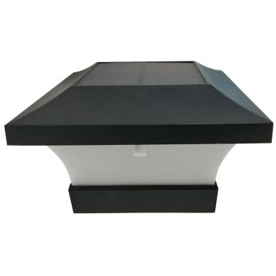 100LM Outside ABS Solar LED Garden Lights / Pillar Deck Fence Post Cap Lamp