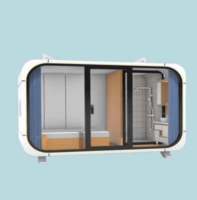 Villa Outdoor Living and Working Office Pod Apple Cabin Design modular personalizado Casa pré-fabricada