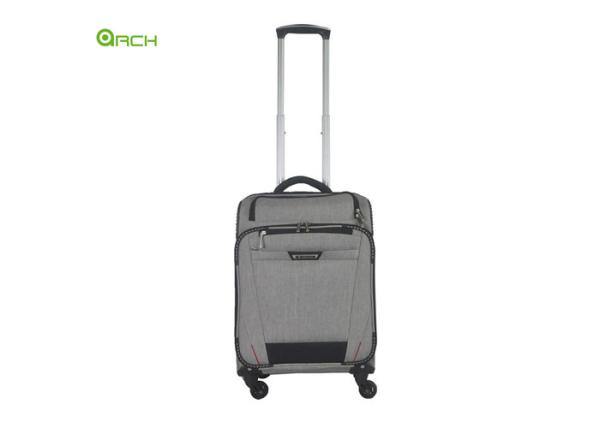 Light Weight Travel Soft Sided Luggage with Top Easy-Access Pocket