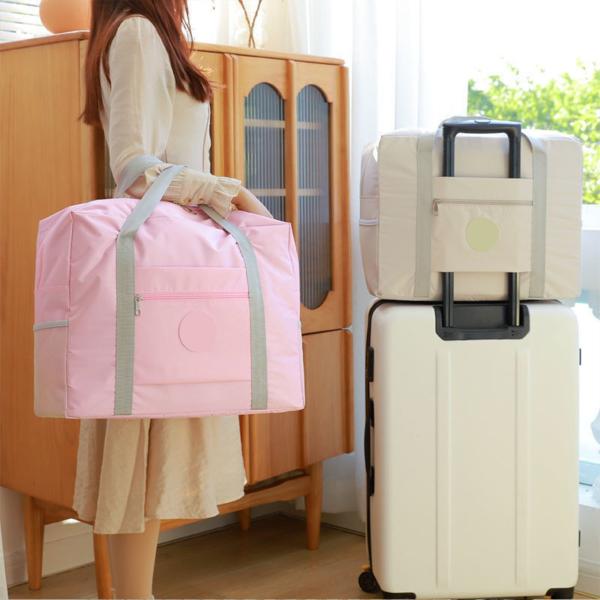 Sympathybag Promotional Cheap Durable Waterproof Nylon Folding Storage Travel Bag Foldable Duffel Bag Large Travel Tote Bag