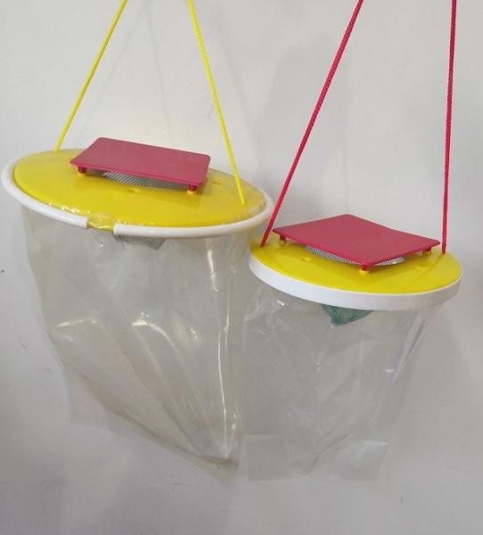 Newest outdoor fly trap disposable fly trap for farm gardon