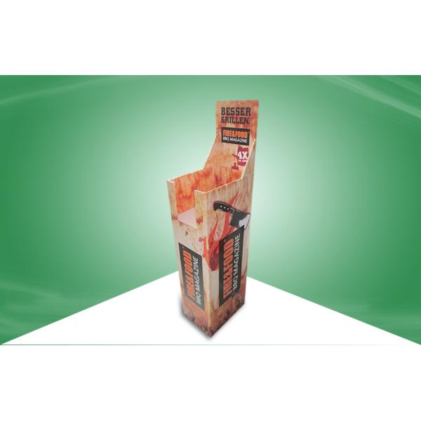 Лоснистые дисплеи ящика сброса повышая ящики картона кассеты еды бумажные рециркулируя