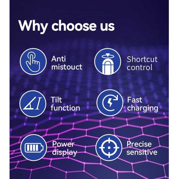 Plastic White Stylus Pen Pressure Sensitivity With 1 Year Warranty