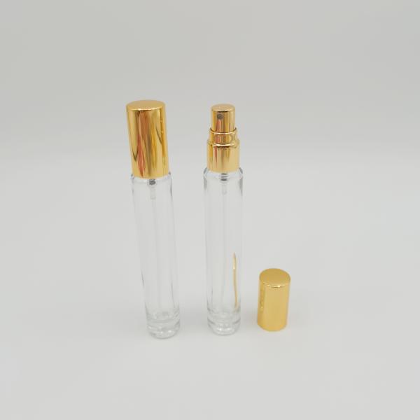 Whole Aluminum Cap 13/410 Perfume Pump Sprayer With Glass Bottle 10ML