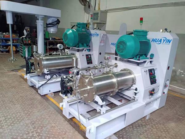 Fungicide Herbicide Bead Mill Machine SC Horizontal Sand Mill