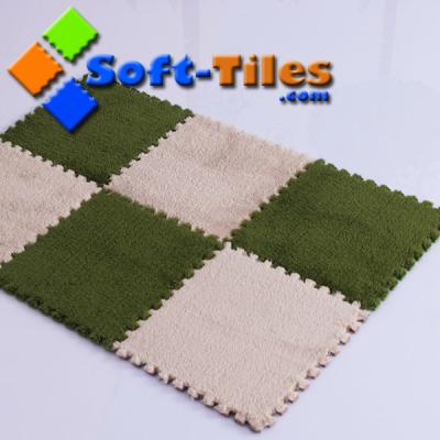 telhas de bloqueio do tapete do luxuoso de 80kg/Cbm 30*30*1.0cm