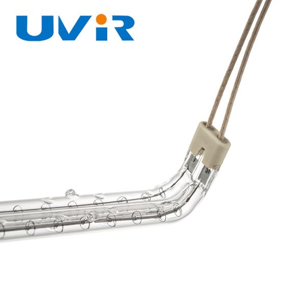 U Shaped 150-6000W High Purity Quartz Infrared Heating Element Tube Halogen Quartz Glass Lamp