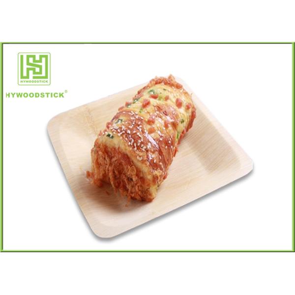 Nice Disposable wooden Plates Bulk For Wedding Dinner Wear - Resistant