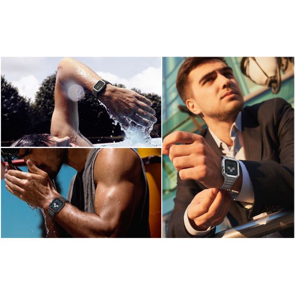 Iron-Grid Series: High-Performance FKM Fluorine Rubber Strap