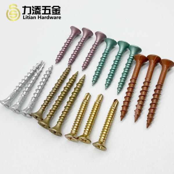 Phillips Flat Head Metal Screw Fasteners , API Self Drilling Drywall Screws