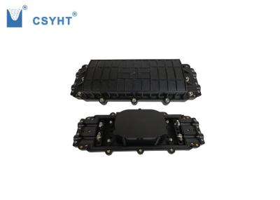 144 Fibers Outdoor Fiber Optic Enclosures Inline Type 2 In 2 Out Aerial - Hanged