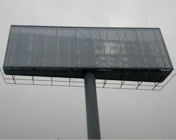 Advertising pole sign, trivision outdoor billboard, rotating billboard
