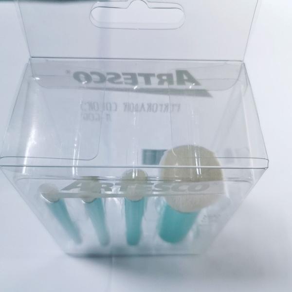Eco Friendly Transparent Hot Foil PVC Box Packaging