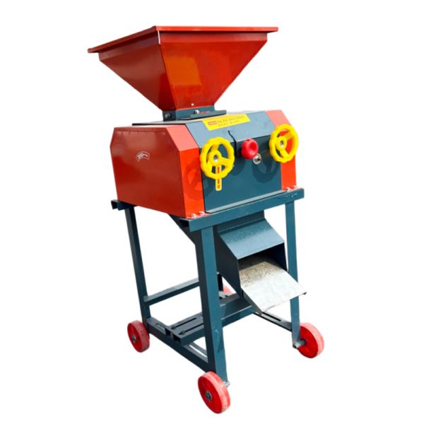 Animal Feed Corn Grits Making Machine 800kg/h Poultry Feed Maize Crusher Machine